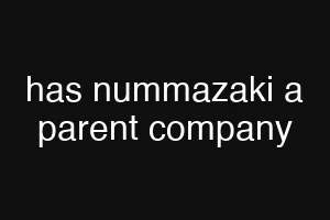 has nummazaki a parent company